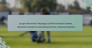 Jürgen Klinsmann: Występy na Mistrzostwach Świata, Kamienie milowe w trenerskiej karierze, Sukcesy klubowe